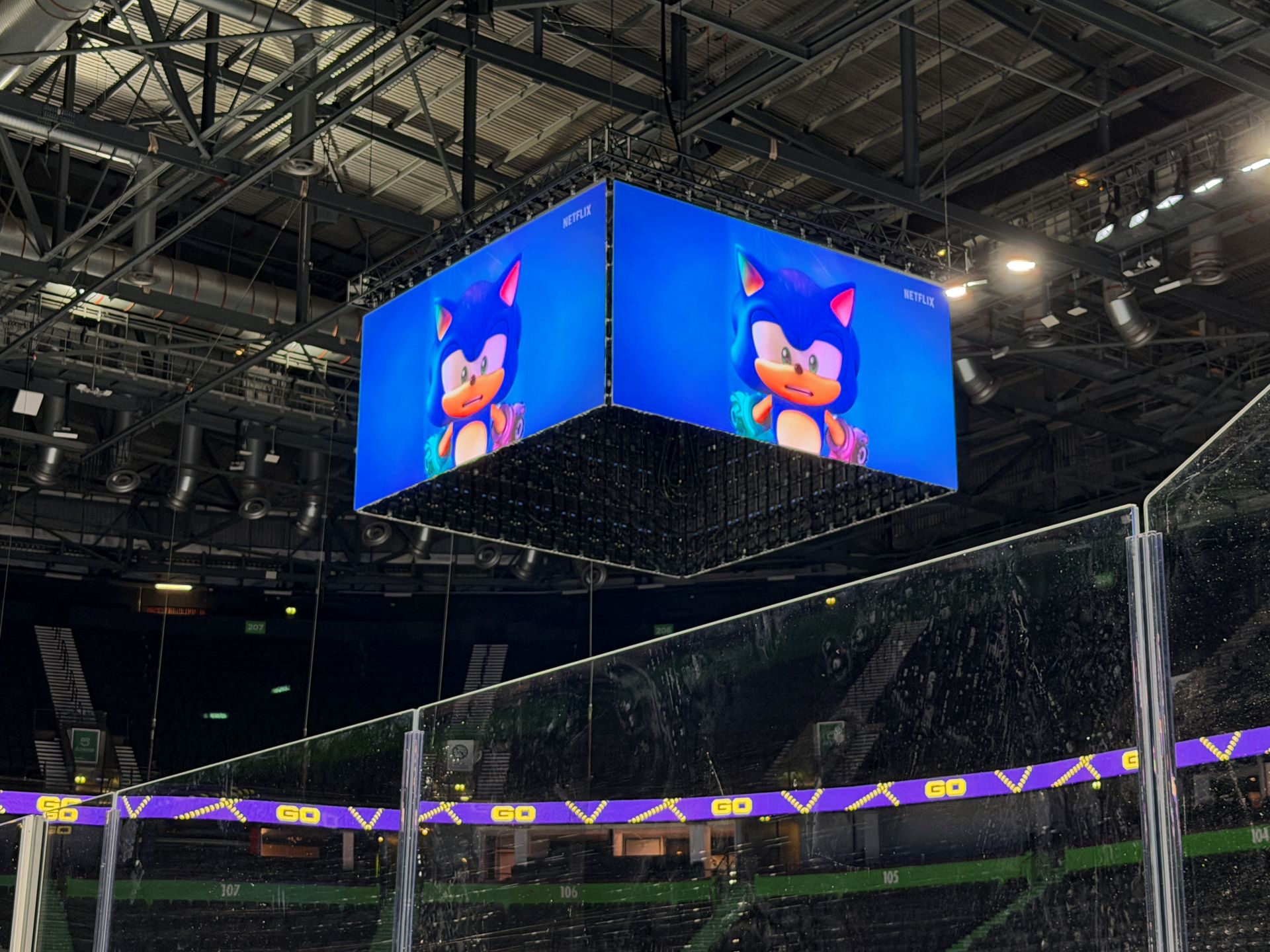 AO Arena Jumbotron Angle 1