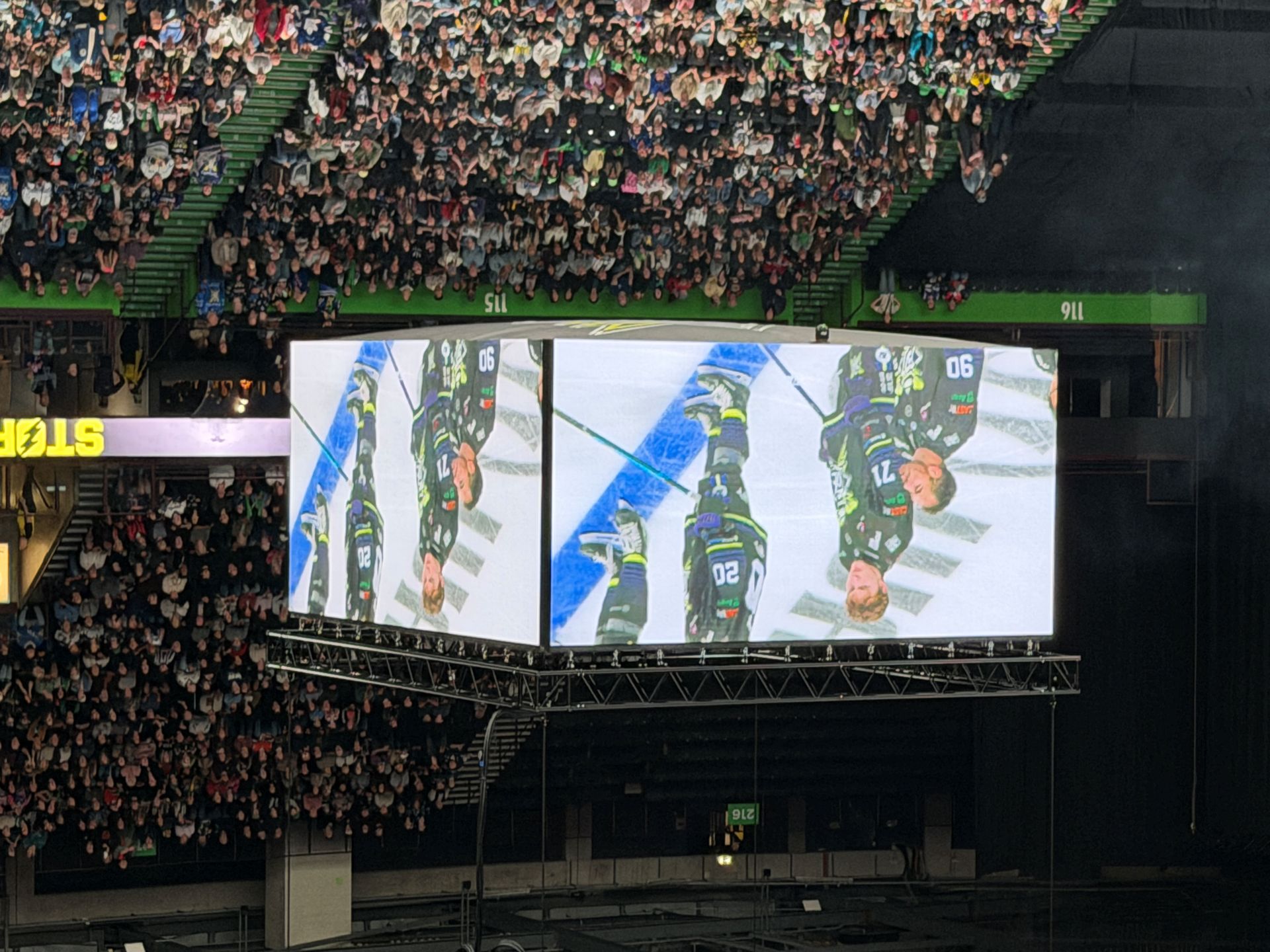 AO Arena Jumbotron Angle 2