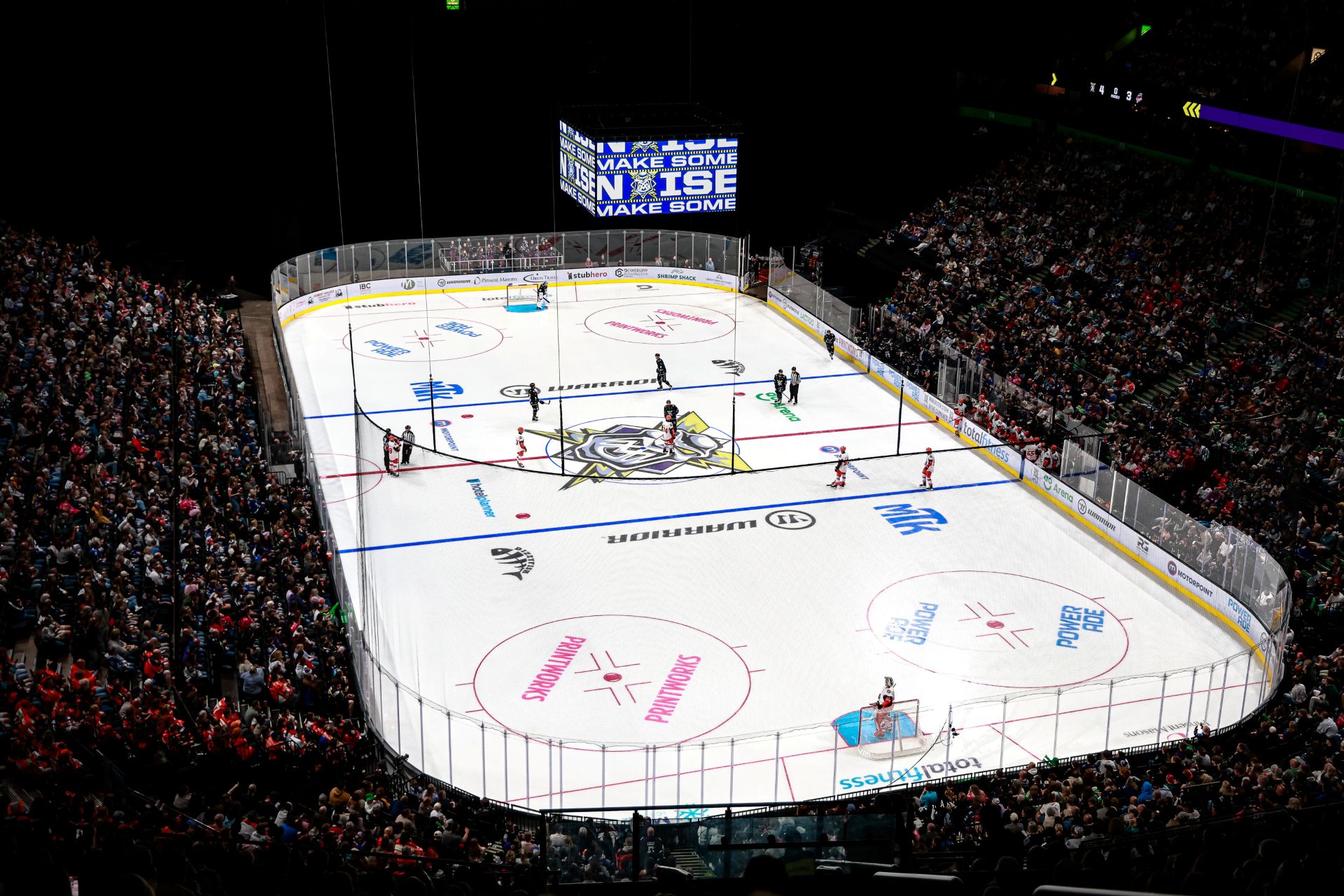 Manchester Storm Arena Jumbotron Display